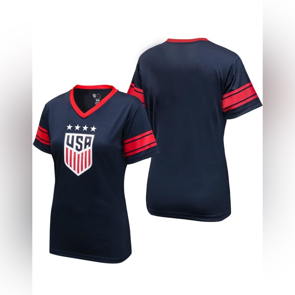 Woman's Game Day Shirts Football Jersey M NWT BLUE set of 2